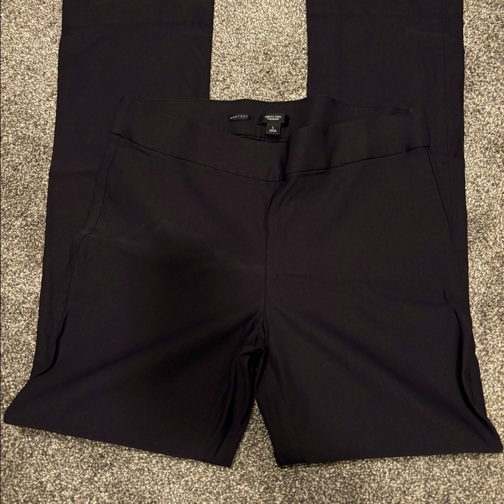 Simply Vera Black Pants